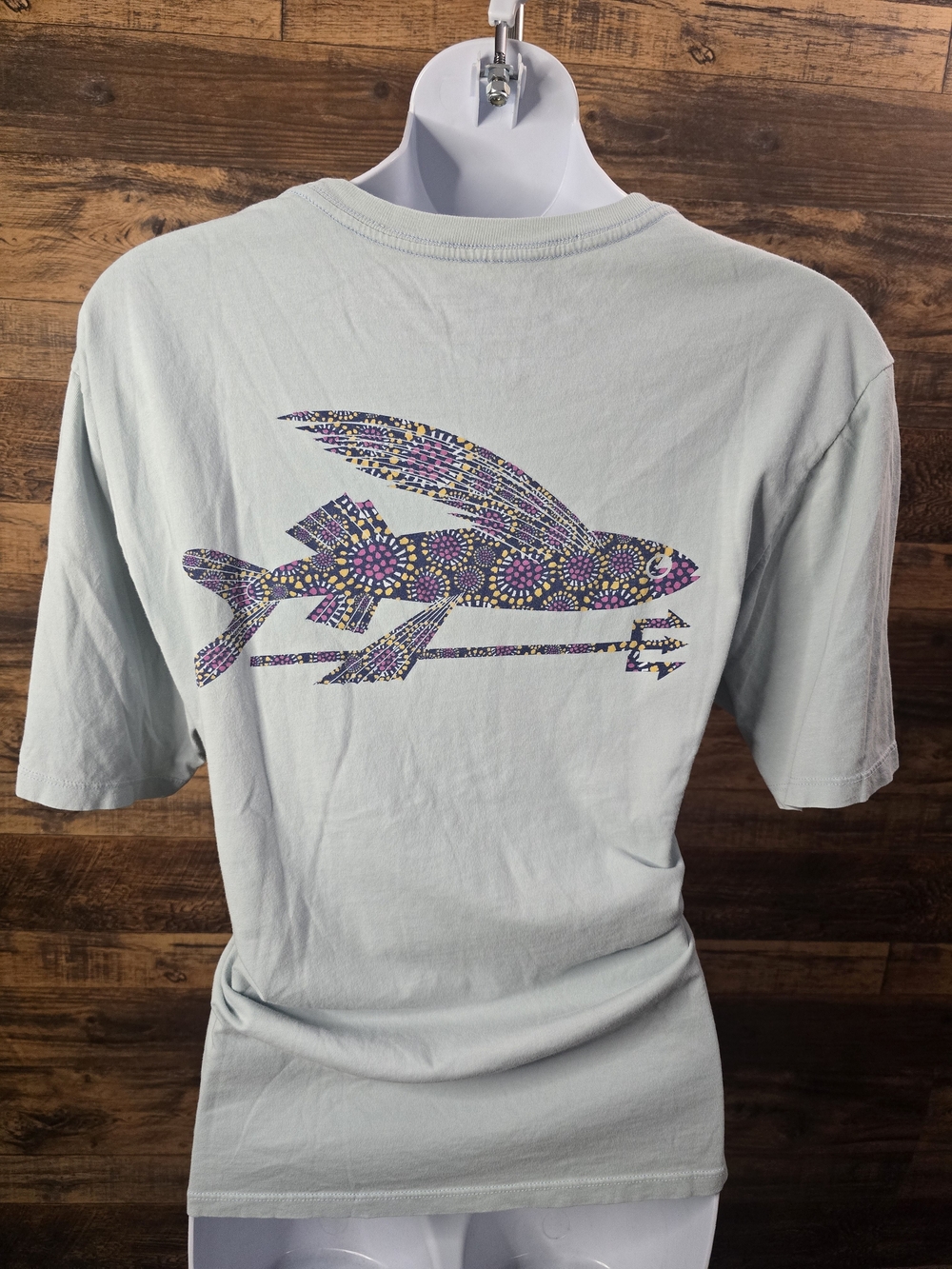 Patagonia Organic Cotton Tee in Light Gray